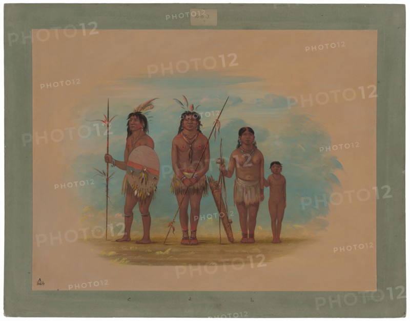 Four Xingu Indians