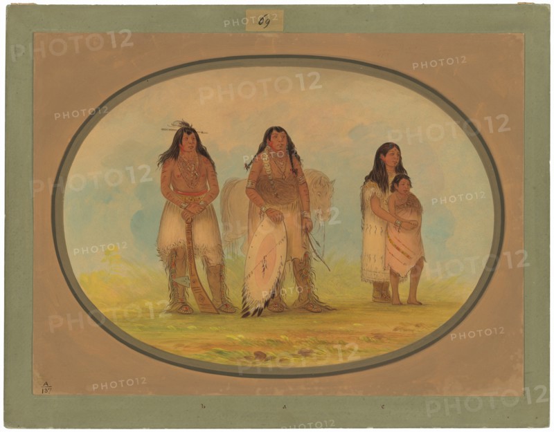 Four Kiowa Indians