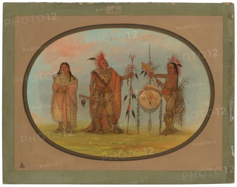 Two Saukie Chiefs and a Woman