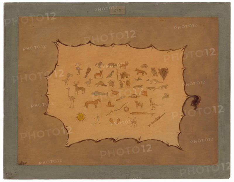Facsimile of an Ojibbeway Robe