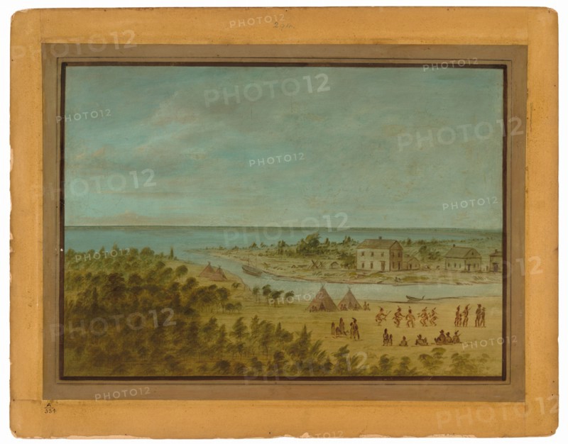 View of Chicago in 1837
