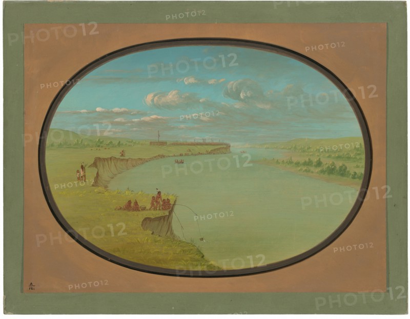 Mandan Village - A Distant View