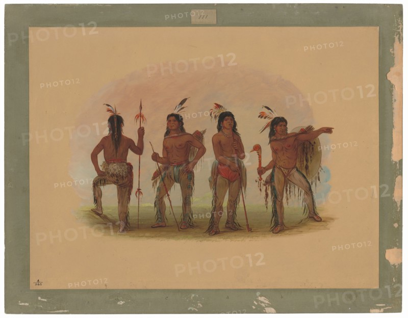 Four Navaho Warriors