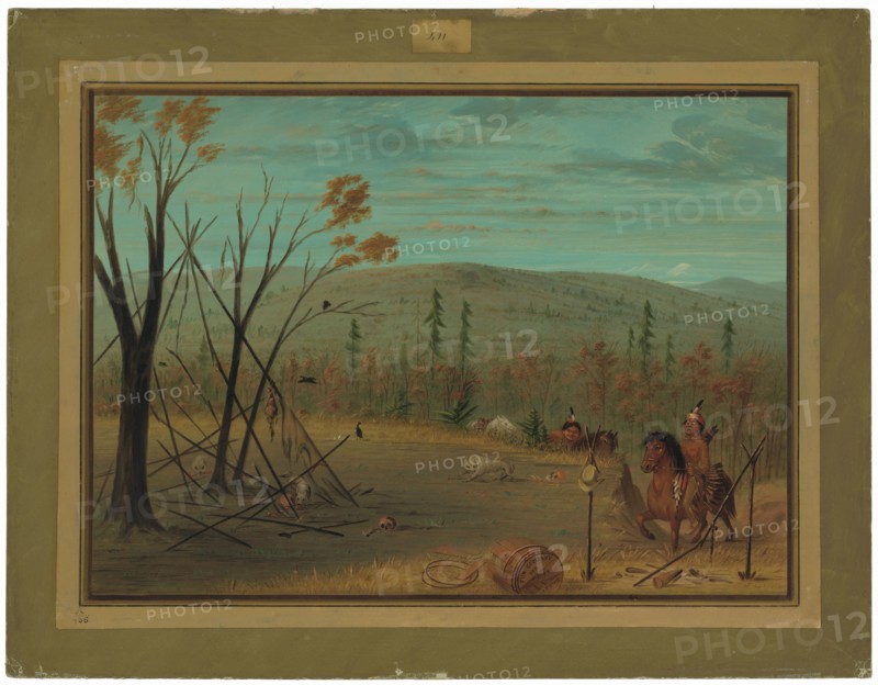 The Cheyenne Brothers Returning from Their Fall Hunt