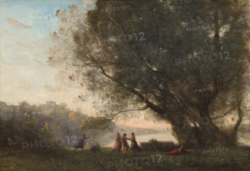 Dance under the Trees at the Edge of the Lake