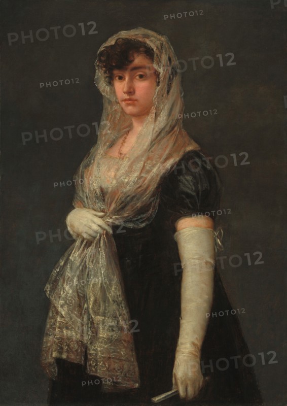 Young Lady Wearing a Mantilla and Basquina