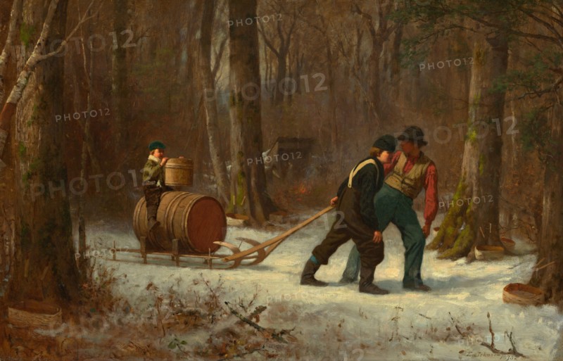 On Their Way to Camp
