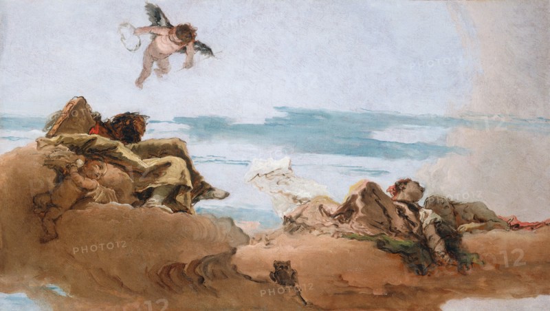 Study for a Ceiling with the Personification of Counsel