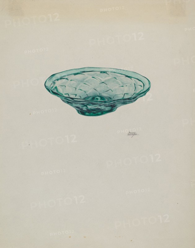 Low Glass Dish