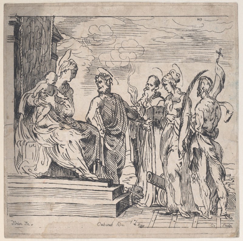 Virgin and Child with Four Saints