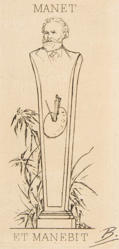 Ex-libris of Manet