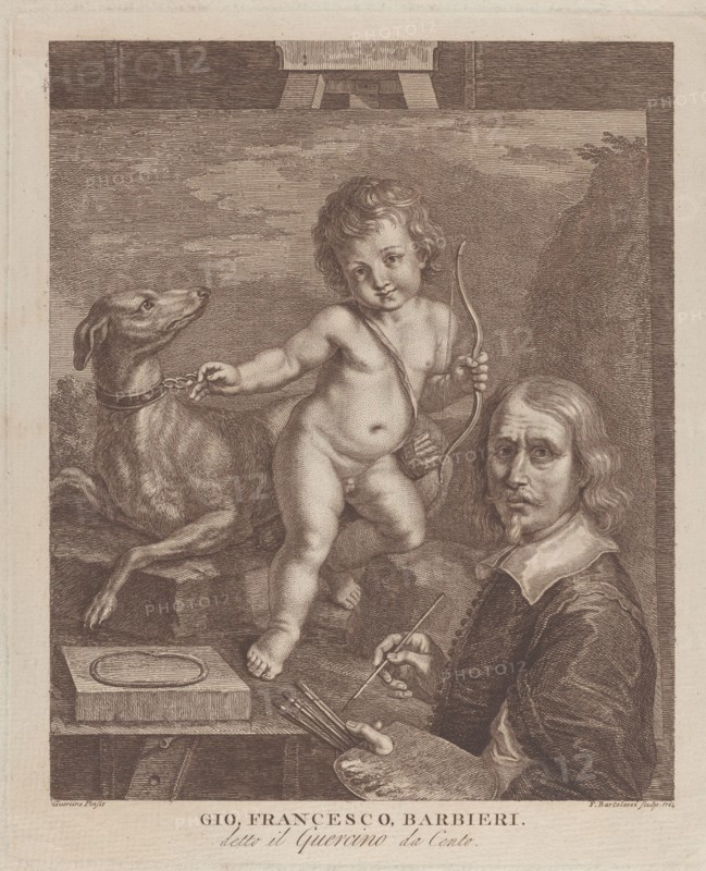 Guercino Self-Portrait