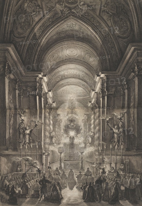 Ceremony held in the Cappella Paolina