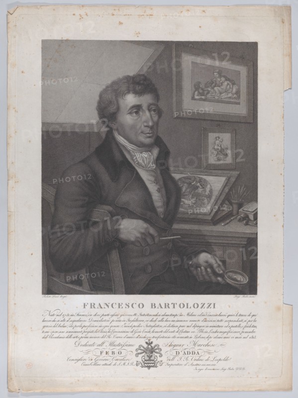 Portrait of Francesco Bartolozzi