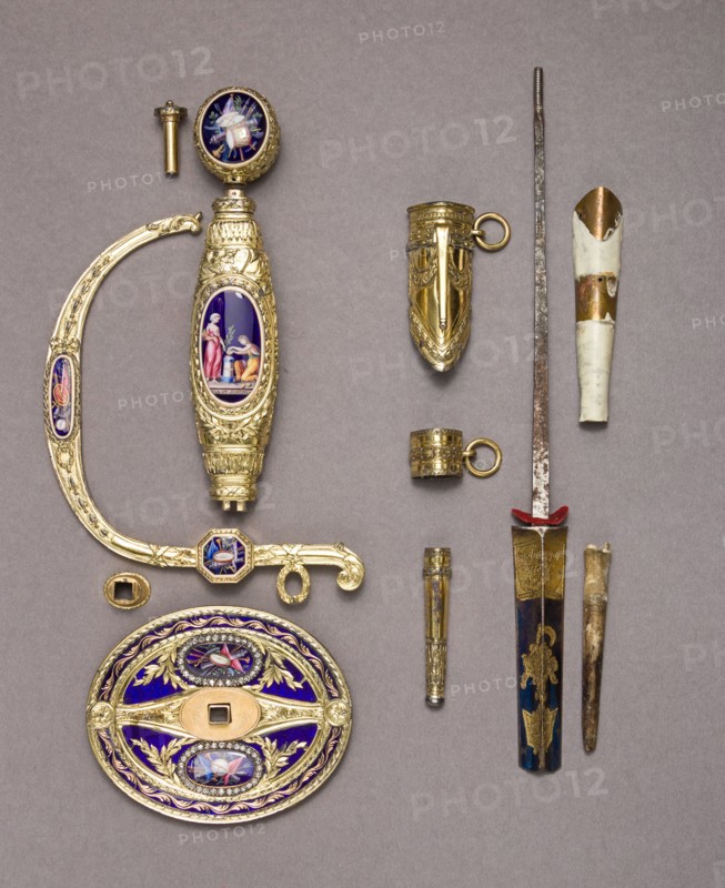 Smallsword Hilt and Scabbard Mounts