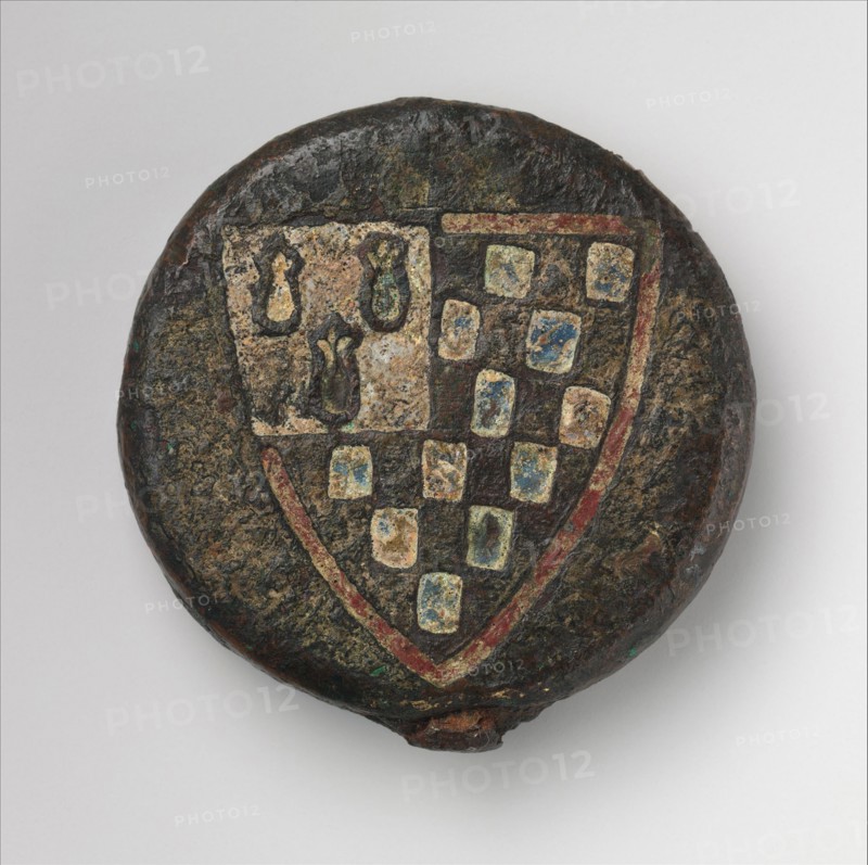 Sword Pommel with the Arms of Pierre de Dreux