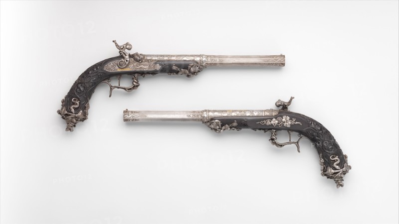 Pair of Percussion Target Pistols for Crystal Palace Exhibition in London