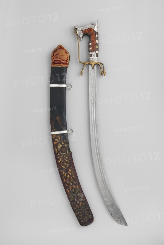 Nimcha with Scabbard...Algerian; blade
