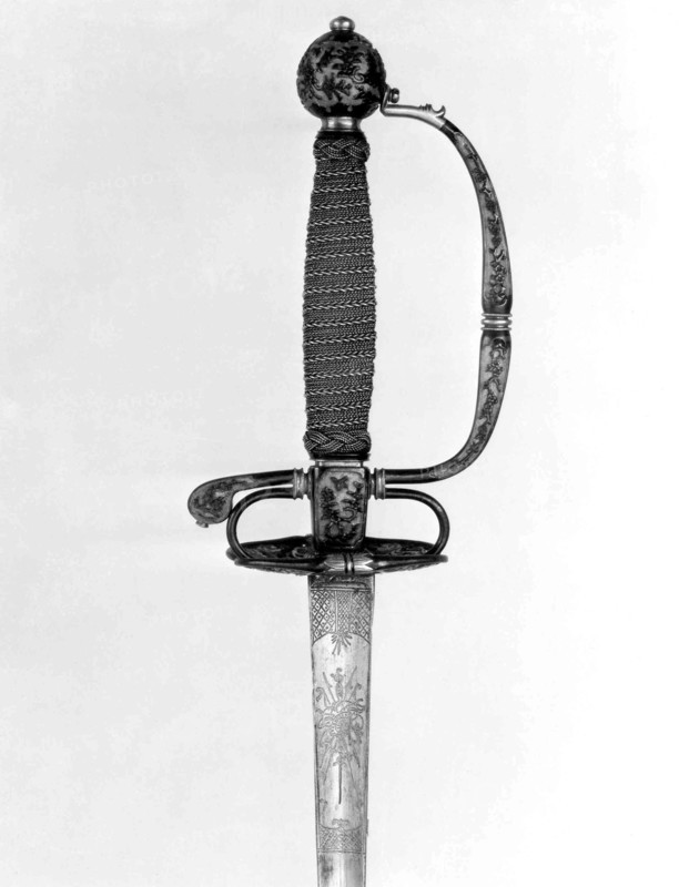Smallsword Hilt and Blade