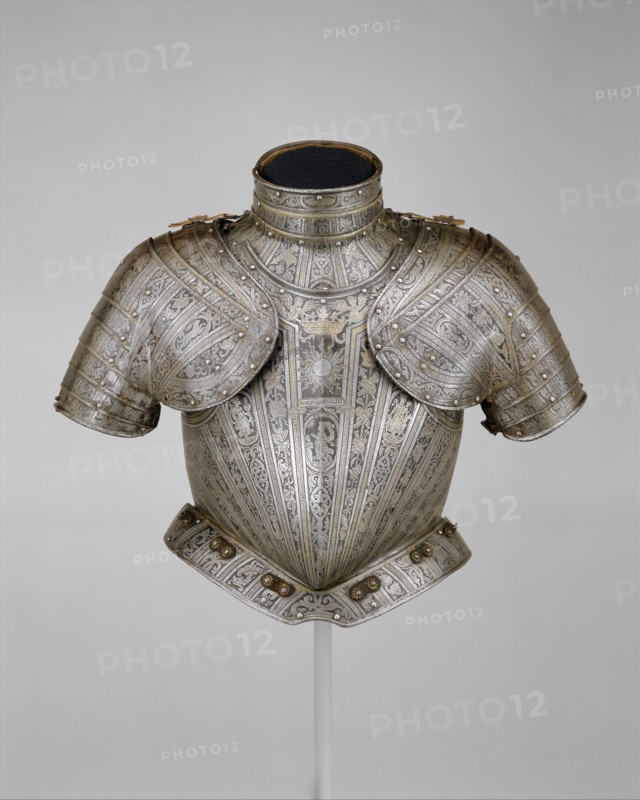 Portions of an armour for  Vincenzo Luigi di Capua