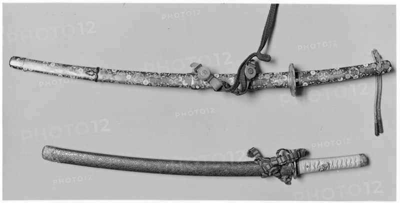 Blade and Mounting for a Short Sword...late 13th-early 14th century...18th-early 19th century. Creator: Naganori.
