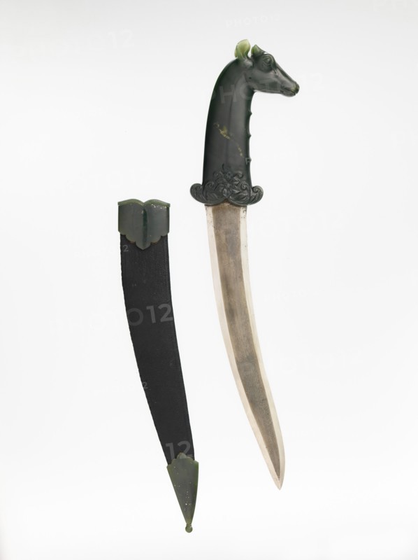Dagger with Hilt in the Form of a Blue Bull