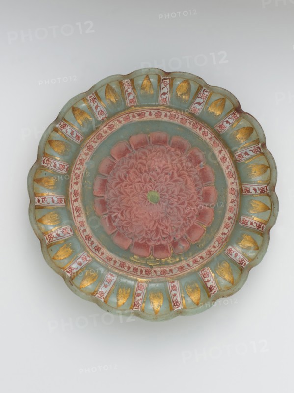 Dish with Peony