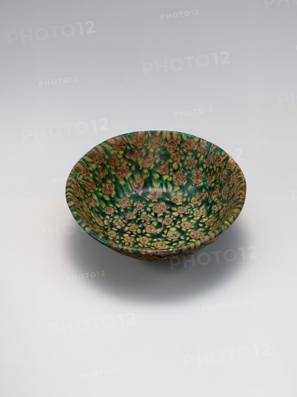 Glass Bowl in Millefiori Technique