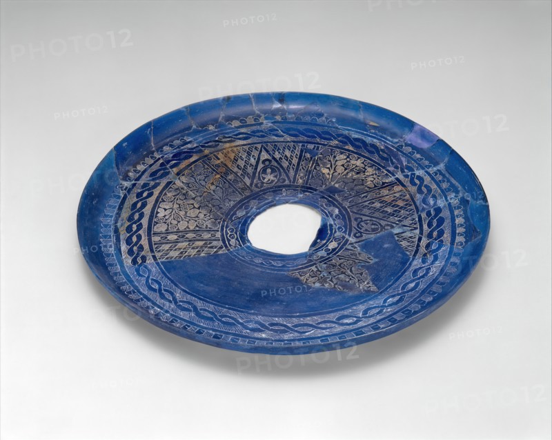 Fragmentary Plate with Engraved Designs