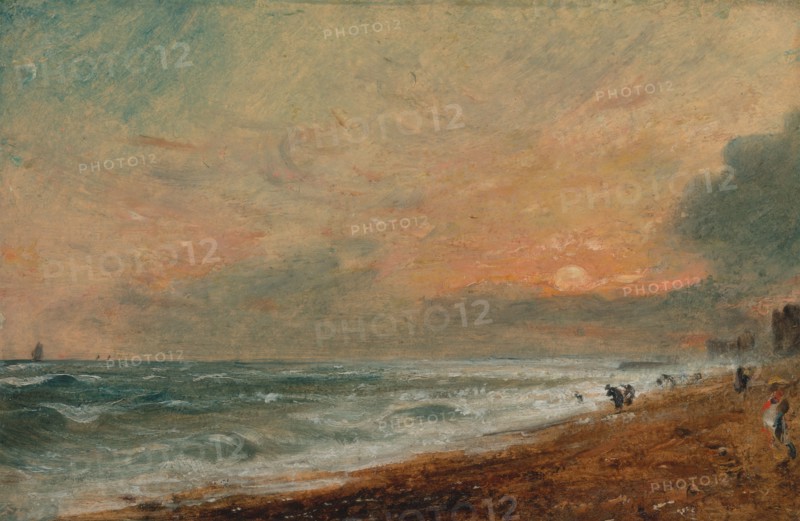 Hove Beach, 1824 to 1828.