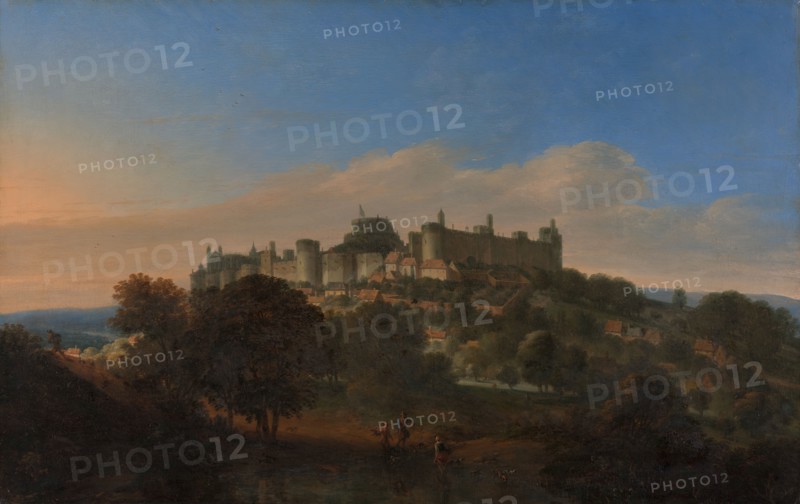 Windsor Castle from the South, after 1681. Perhaps Jan Griffier the Elder after Jan Vorsterman