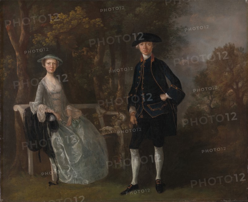 Lady Lloyd and Her Son, Richard Savage Lloyd, of Hintlesham Hall, Suffolk;Richard Savage Lloyd and his Sister;Richard Savage Lloyd and Cecil Lloyd;Richard Savage Lloyd and his sister, Miss Cecil Lloyd;Richard Savage Lloyd, Esq. and Miss Cecil Lloyd seated in a Landscape, between 1745 and 1746.