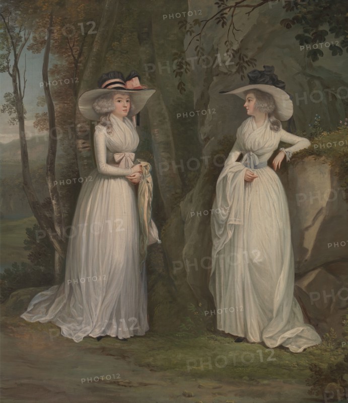 Eleanor and Margaret Ross, between 1785 and 1790.