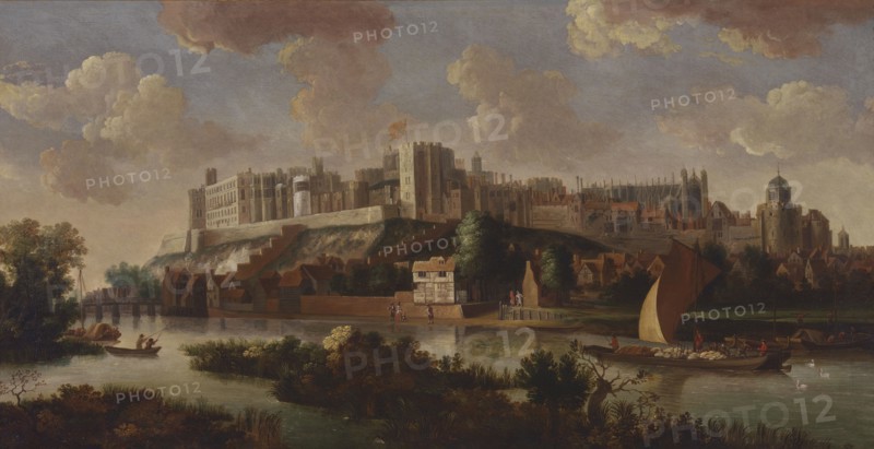 Windsor Castle Seen from the Thames, ca. 1700. after Jan Vorsterman