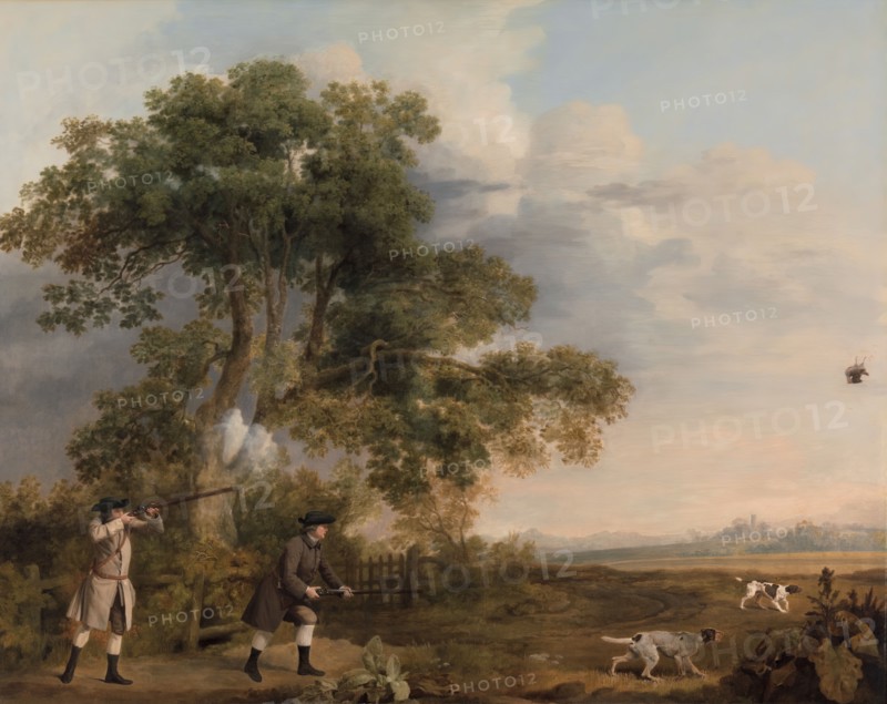 Two Gentlemen Shooting, ca. 1769.