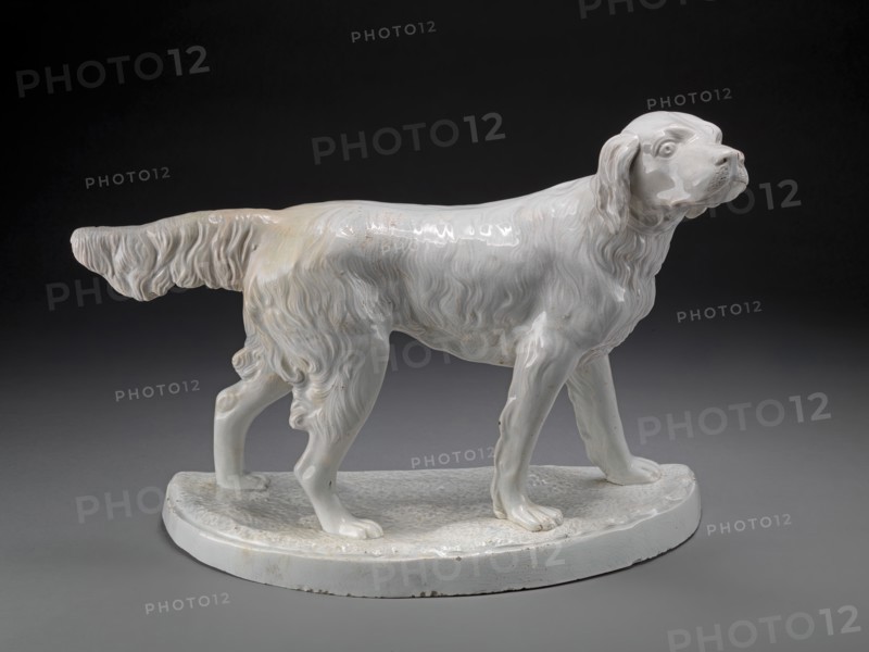 A Setter: Standing, ca. 1775. after a model by Ralph Wood the Elder