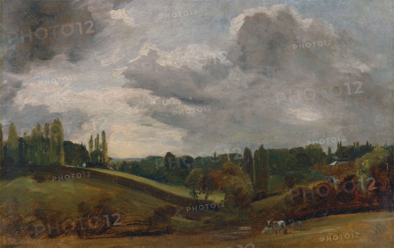 East Bergholt;View at East Bergholt;Highgate, ca. 1813.