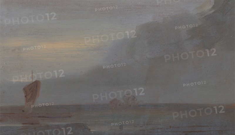 Seapiece with Boats: Evening;Seascape with Boats, Evening, ca. 1815. Formerly attributed to Joseph Mallord William Turner and Peter DeWint