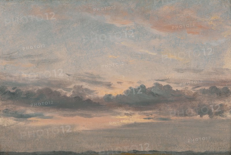 A Cloud Study, Sunset;Cloud Study, Sunset, ca. 1821.