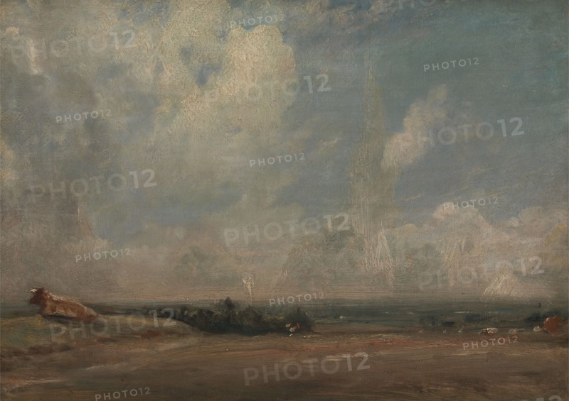 A View from Hampstead Heath (?);The Thames Valley from Hampstead Heath, ca. 1825.