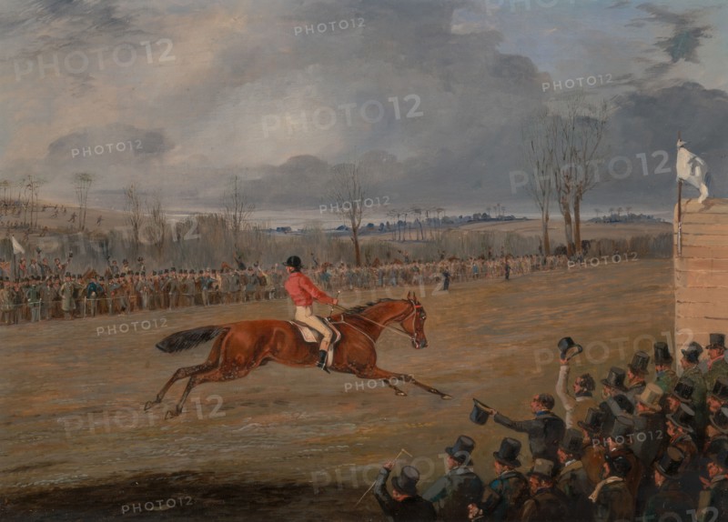 Scenes from a Steeplechase: The Winner;A Steeplechase: The Winner, ca. 1845.