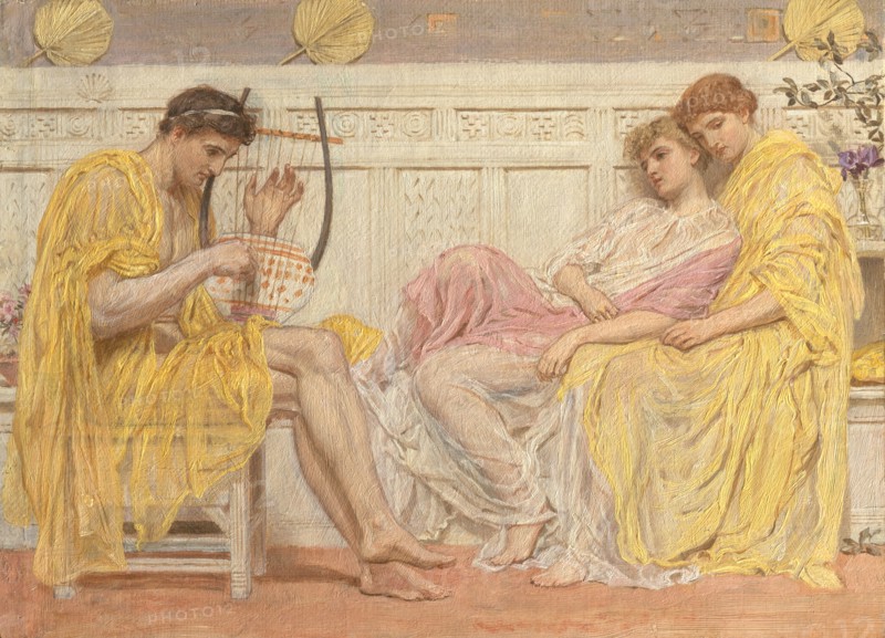 A Musician, ca. 1867.