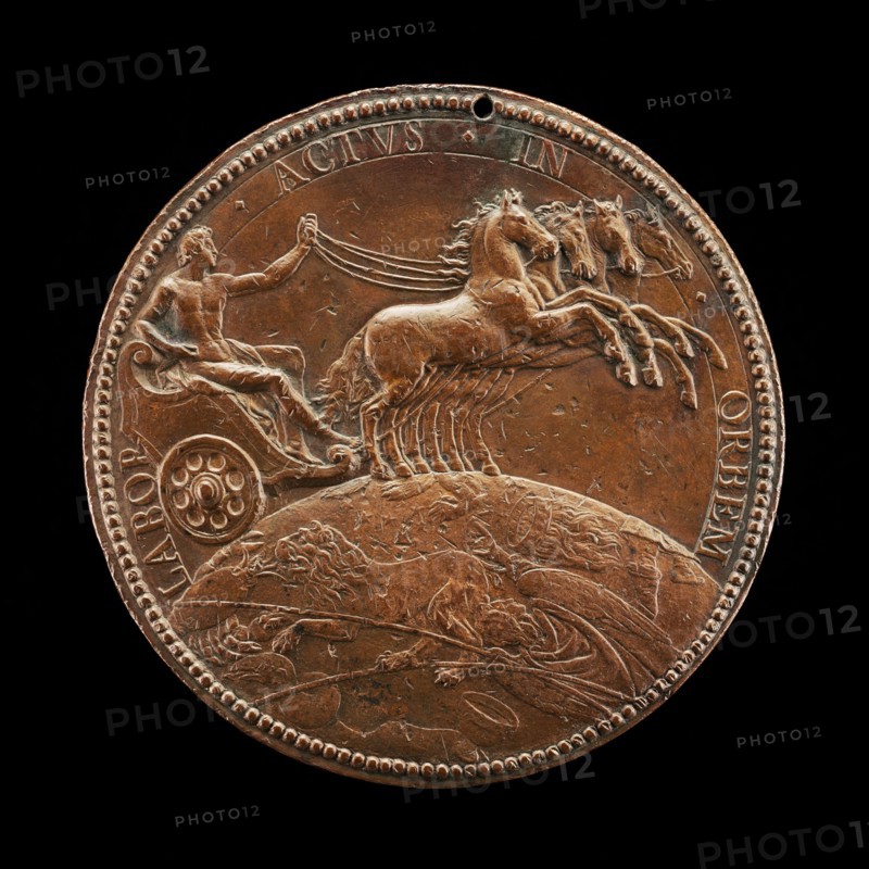 Apollo Driving the Sun's Car [reverse], 1613.