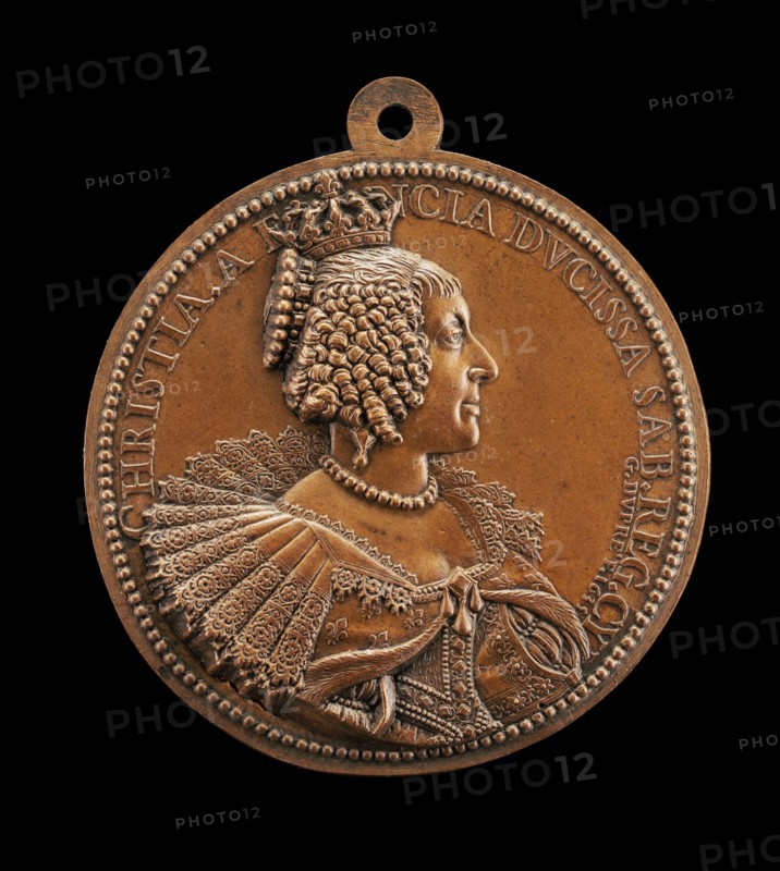 Christine de France, 1606-1663, Duchess of Savoy, Wife of Victor Amadeus I 1619, Regent 1637-1648, 1635.