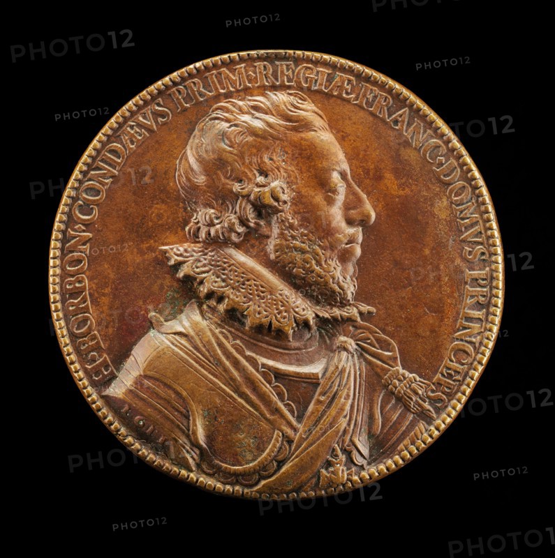 Henri II de Bourbon, 1588-1646, 3rd Prince of Condé, first Prince of the Blood [obverse], 1611.