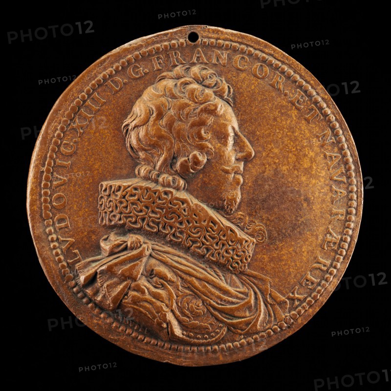 Louis XIII, 1601-1643, King of France 1610 [obverse], 1623.