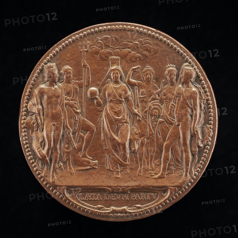 The Queen as Mother of the Gods [reverse], 1624. Marie de' Medici acted as regent during the minority of Louis XIII.