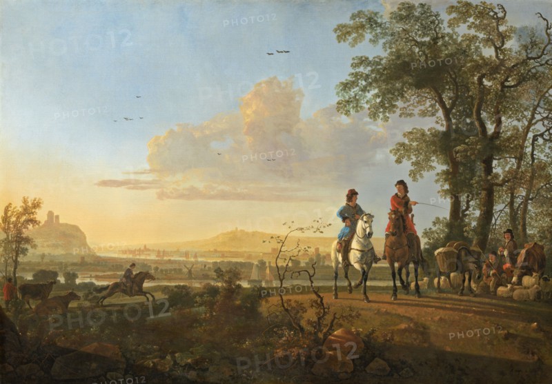 Horsemen and Herdsmen with Cattle, 1655/1660.