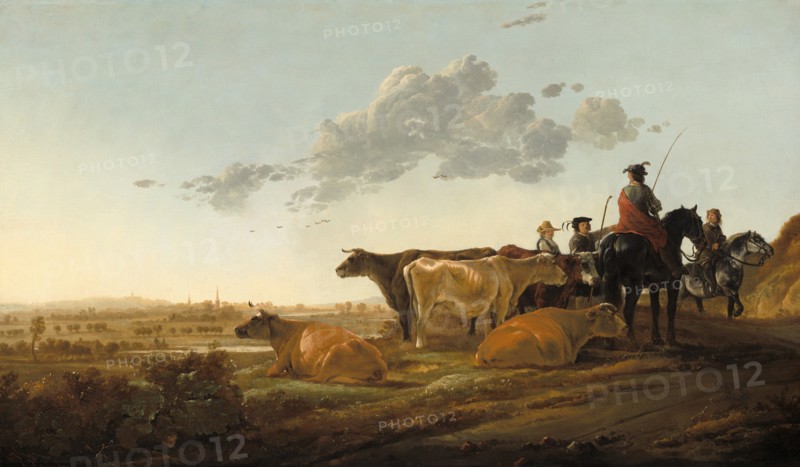Landscape with Herdsmen, mid-1650s.