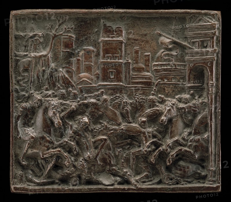 Combat at a City Gate.